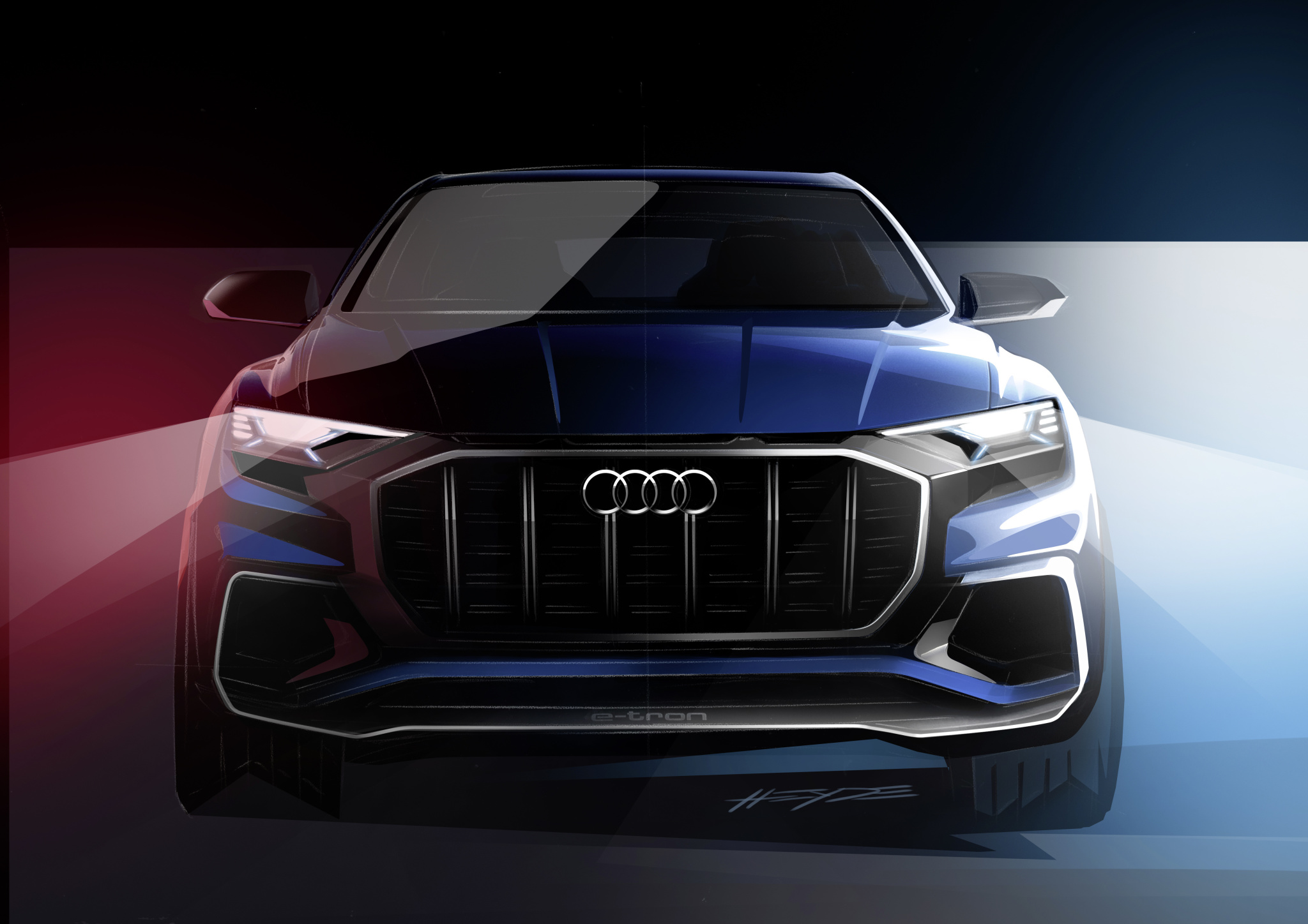 Scopri di più sull'articolo Audi Q8 Concept anticipa le forme di un nuovo modello