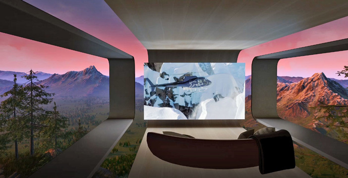 Al momento stai visualizzando Oculus lancia la TV, ma in Italia i canali sono pochi. Ci siamo seduti sul divano virtuale e l’abbiamo provata