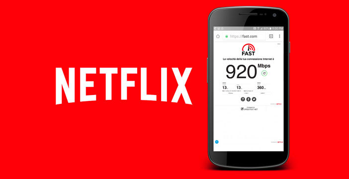 Al momento stai visualizzando Per misurare la velocità della connessione arriva il nuovo Fast.com by Netflix