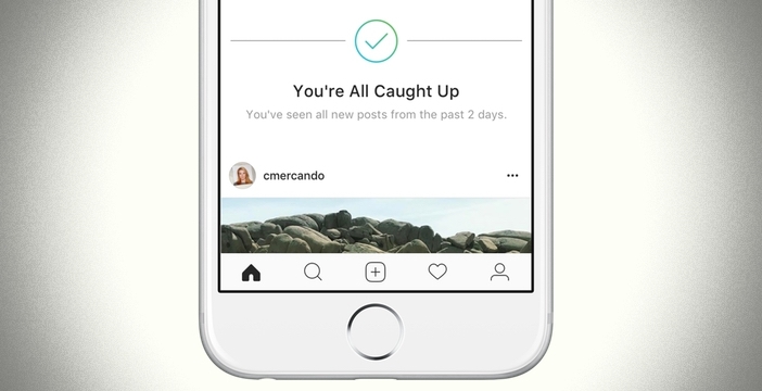 Al momento stai visualizzando Ora Instagram ti avvisa quando hai visto tutti i post delle ultime 48 ore