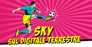 Scopri di più sull'articolo Serie A sul digitale terrestre Sky, 7 partite senza HD a 15 euro in più al mese