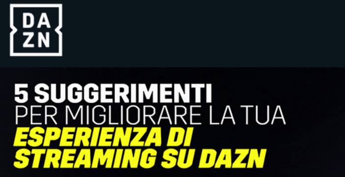 Al momento stai visualizzando DAZN ai rigori: arrivano i consigli ufficiali per vedere al meglio Napoli-Milan