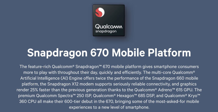 Al momento stai visualizzando Con Snapdragon 670 gli smartphone economici diventano potentissimi