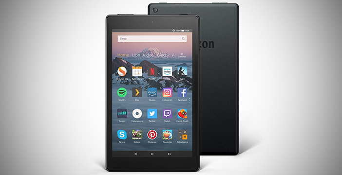 Al momento stai visualizzando Amazon rinnova Kindle Fire HD 8: fotocamera frontale migliorata e prestazioni superiori