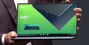 Scopri di più sull'articolo Acer rinnova Swift 7 e Swift 5, i notebook dei record