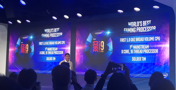 Al momento stai visualizzando Arrivano le CPU Intel Core di nona generazione. Xeon è potentissimo: 28 core