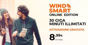 Scopri di più sull'articolo Wind, offerta lampo: 30GB e minuti illimitati a 8,99 euro