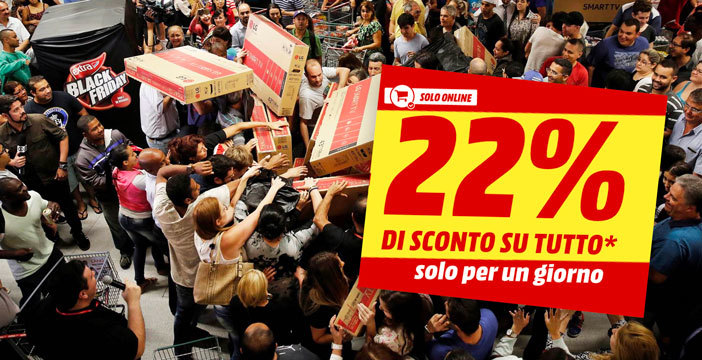 Al momento stai visualizzando Mediaworld, sconto del 22% su tutti i prodotti, Apple inclusa. Meglio del no-IVA Unieuro