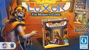 Scopri di più sull'articolo Luxor: The Mummy’s Curse, scelta la strada del kickstarter per la prima espansione