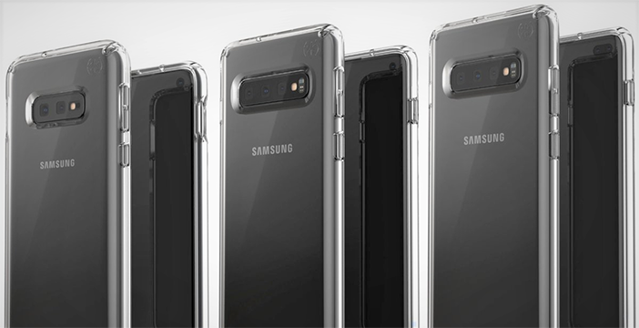 Al momento stai visualizzando Galaxy S10, le prime immagini: buco sullo schermo allargato per Galaxy S10 Plus