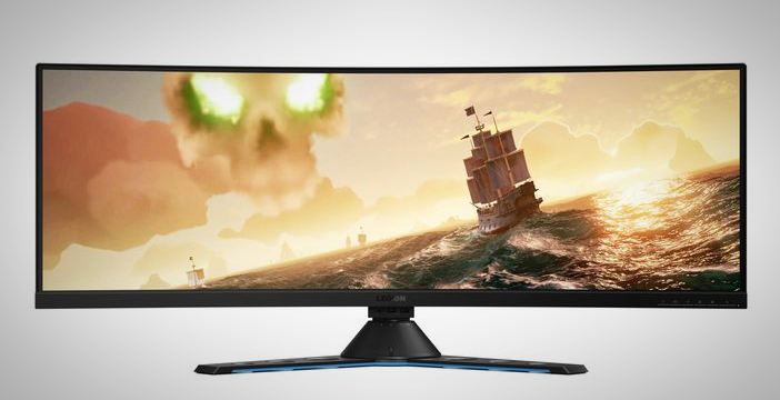 Al momento stai visualizzando Lenovo, curvo è bello: annunciati due monitor ultrawide da 43,4″