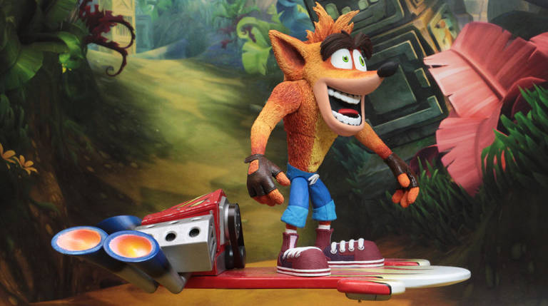 Scopri di più sull'articolo Crash Bandicoot, NECA presenta la nuova action figure