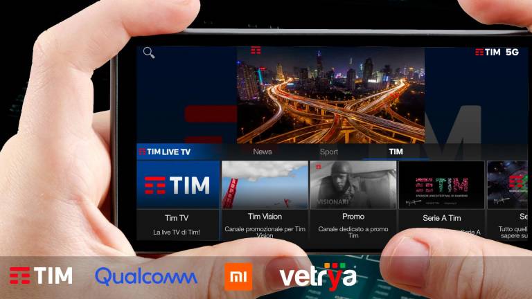 Scopri di più sull'articolo TIM streaming multi view 4K per la 5G, grazie all’italiana Vetrya