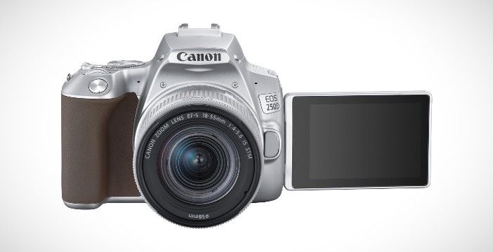 Al momento stai visualizzando Canon EOS 250D, l’evoluzione della reflex super compatta con video in 4K
