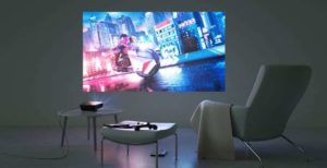 Scopri di più sull'articolo ASUS F1 è il proiettore a corto raggio da 210 pollici fatto apposta per i videogiocatori