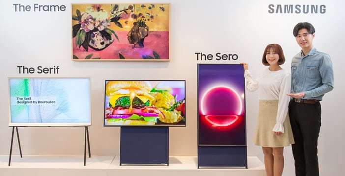 Al momento stai visualizzando Il TV che si gira in verticale è l’idea di Samsung per rispondere alle esigenze dei giovani