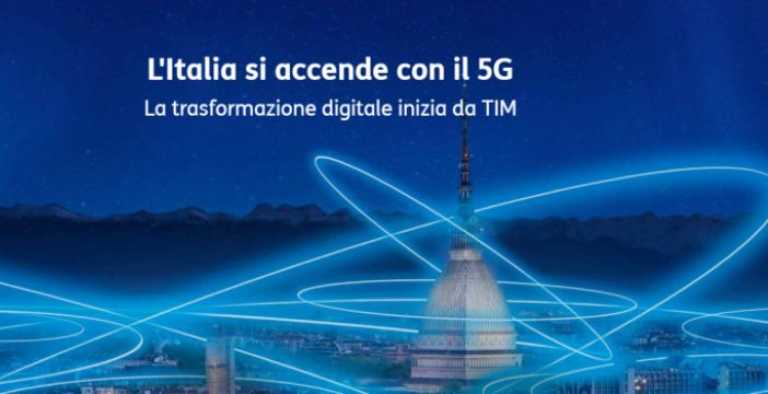 Al momento stai visualizzando Al via la rete 5G di TIM: subito Roma e Torino con due tariffe e uno smartphone 5G incluso nel costo mensile