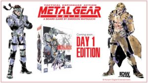 Scopri di più sull'articolo IDW Games ha annunciato i preordini del gioco da tavolo di Metal Gear Solid