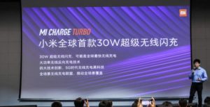 Scopri di più sull'articolo Xiaomi presenta la ricarica wireless da 30 W. Arriverà su Mi 9 Pro 5G a fine mese