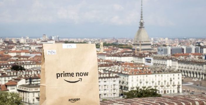 Al momento stai visualizzando Amazon Prime Now arriva anche a Torino. Servizio attivo anche nell’hinterland