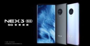 Scopri di più sull'articolo Vivo NEX 3 arriverà settimana prossima con l’incredibile rapporto screen-to-body del 99,6%