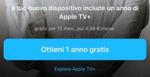 Scopri di più sull'articolo Come attivare l’anno gratuito di Apple TV+ tramite iPhone, iPad o sito Apple