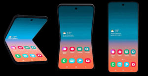 Scopri di più sull'articolo Galaxy Z Flip si piega  a conchiglia come Motorola Razr. Sarà il primo con il vetro pieghevole