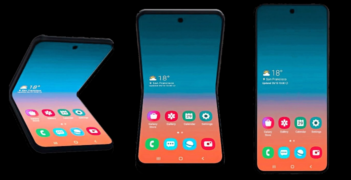 Al momento stai visualizzando Galaxy Z Flip si piega  a conchiglia come Motorola Razr. Sarà il primo con il vetro pieghevole