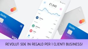 Scopri di più sull'articolo Revolut Business, nuova promozione per ricevere 50€ in omaggio, ecco come fare