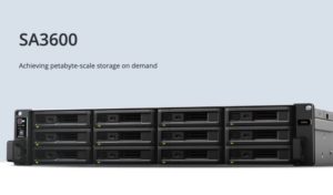 Scopri di più sull'articolo Synology lancia SA3600, lo storage con scalabilità in petabyte