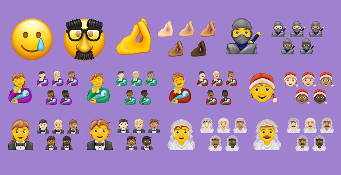 Al momento stai visualizzando Le 62 nuove emoji del 2020. Dal papà che allatta alla bandiera transgender