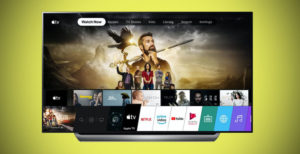 Scopri di più sull'articolo AppleTV, l’app arriva sui televisori LG con video in 4K e Dolby Vision