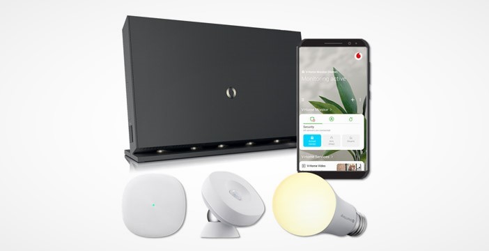 Al momento stai visualizzando Vodafone V-Home Mini è il “kit base” per la smart home: costa 1,99 euro al mese