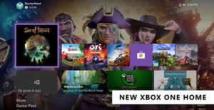 Scopri di più sull'articolo Xbox One, l’aggiornamento di febbraio ridisegnerà totalmente la Home
