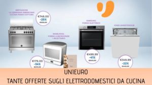 Scopri di più sull'articolo Consegna gratuita e super sconti su tantissimi elettrodomestici nello speciale Cucina di Unieuro