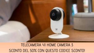 Scopri di più sull'articolo YI Home Camera 3 eccezionalmente a €19,99 grazie a questo codice sconto!