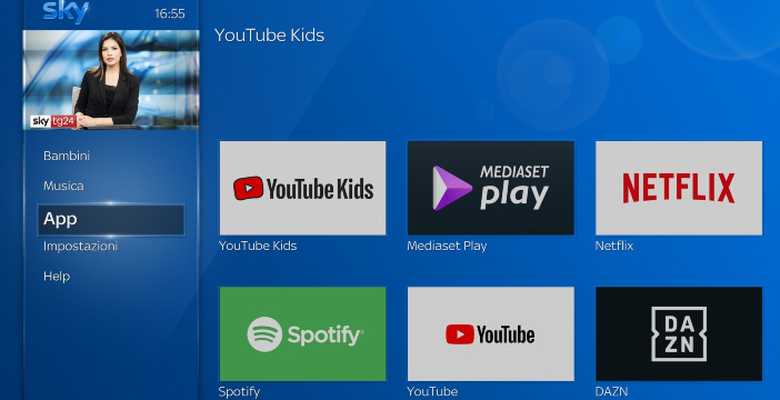 Al momento stai visualizzando Sky Q pensa ai più piccoli: arriva l’app di YouTube Kids