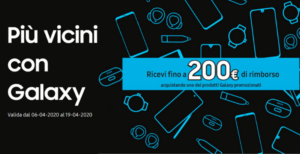 Scopri di più sull'articolo Promozione Samsung: fino a 200 euro di rimborso sull’acquisto di un nuovo dispositivo Galaxy