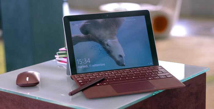 Al momento stai visualizzando Nuove indiscrezioni su Surface Go 2: schermo più grande, stesse dimensioni