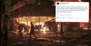 Scopri di più sull'articolo La Beta di Android 11 è stata rimandata. Con quello che succede in America c’è poco da festeggiare