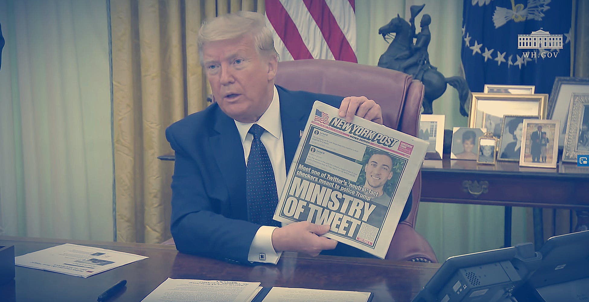 Trump contro i social network. Firmato per ripicca l’ordine che li vuole responsabili dei contenuti degli utenti