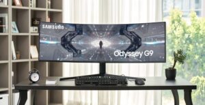 Scopri di più sull'articolo Ecco Odyssey G9, l’esagerato monitor gaming curvo di Samsung da 49 pollici