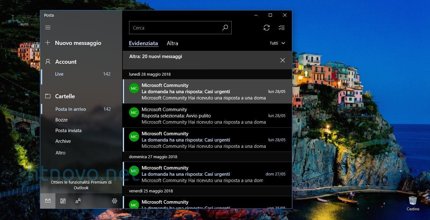 Windows litiga con Gmail: milioni di email sparite senza motivo, altre finite nello spam