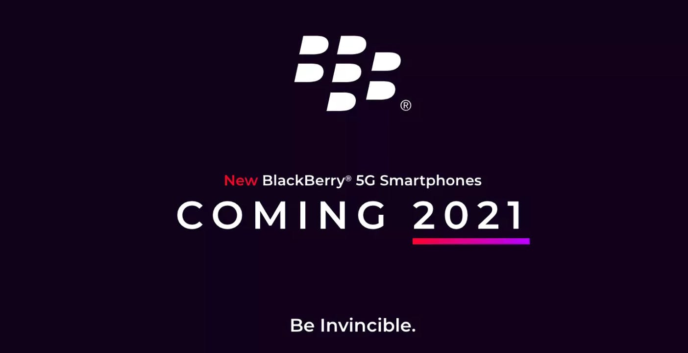 Al momento stai visualizzando Blackberry rinascerà: nel 2021 un nuovo smartphone 5G