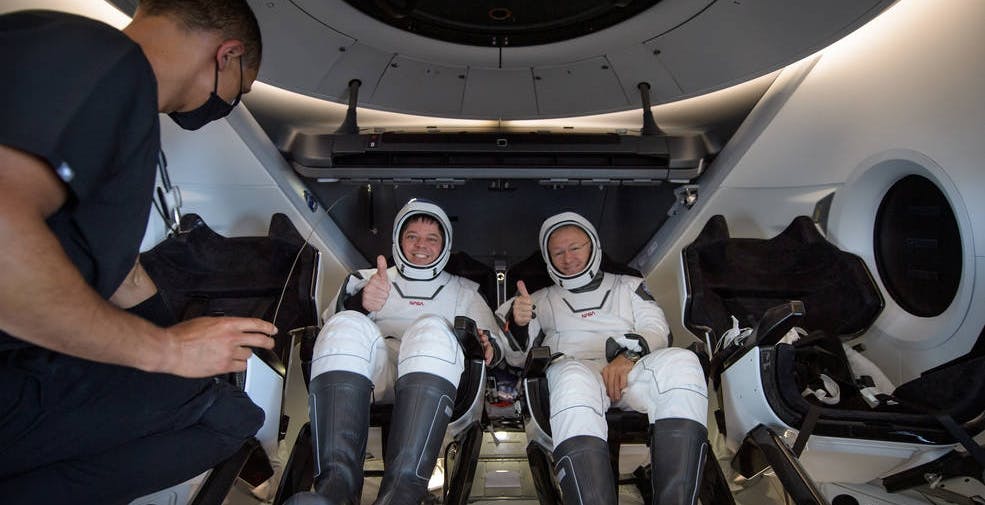 Al momento stai visualizzando L’equipaggio di Crew Dragon sul rientro a Terra: “È stato come sentirsi dentro un animale”