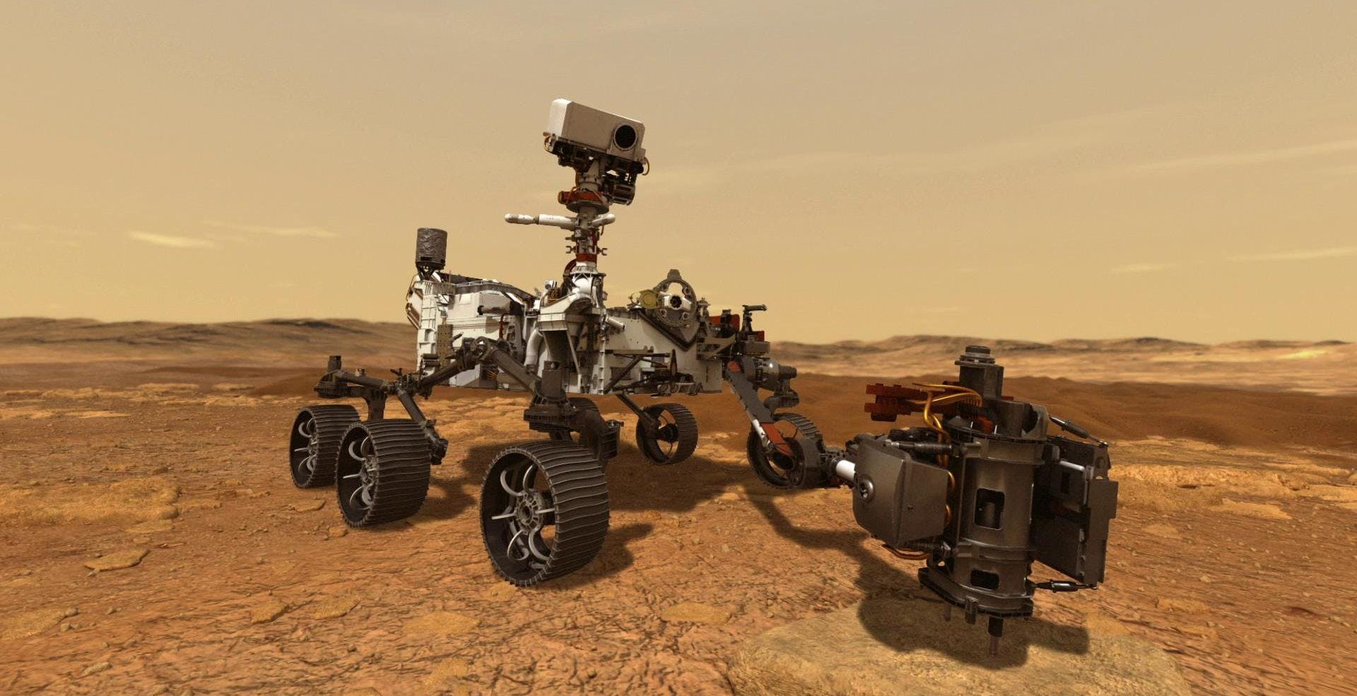 Al momento stai visualizzando Domani la NASA invierà un rover su Marte insieme a un pezzo di meteorite. Perché?