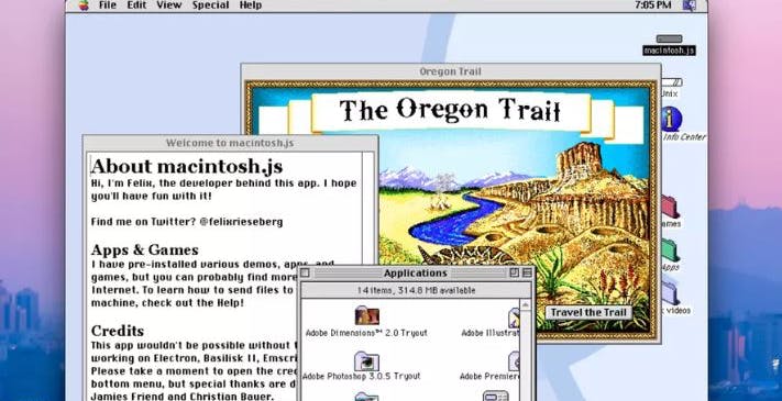 Mac OS 8 diventa un'app per Mac e PC