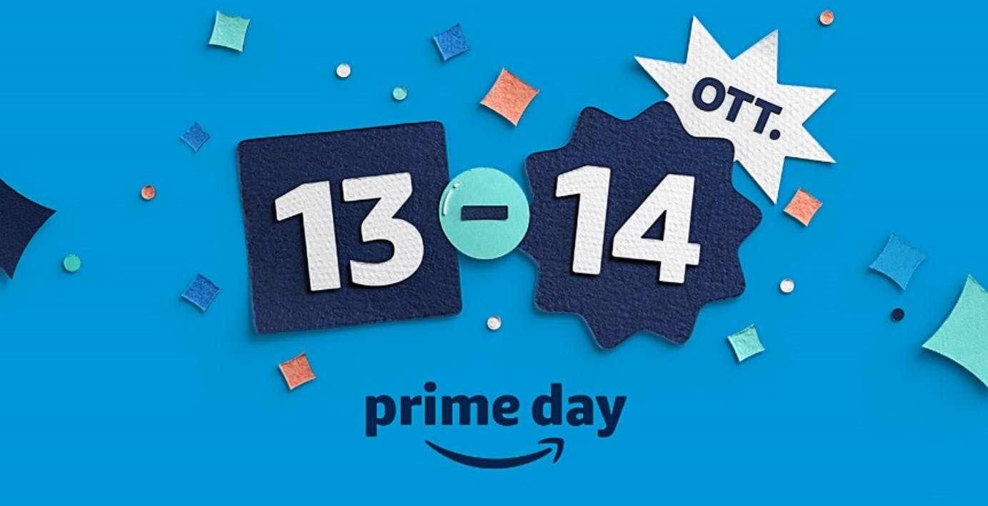 Amazon Prime Day 2020 sarà il 13 e 14 ottobre. Tante offerte partono però da oggi