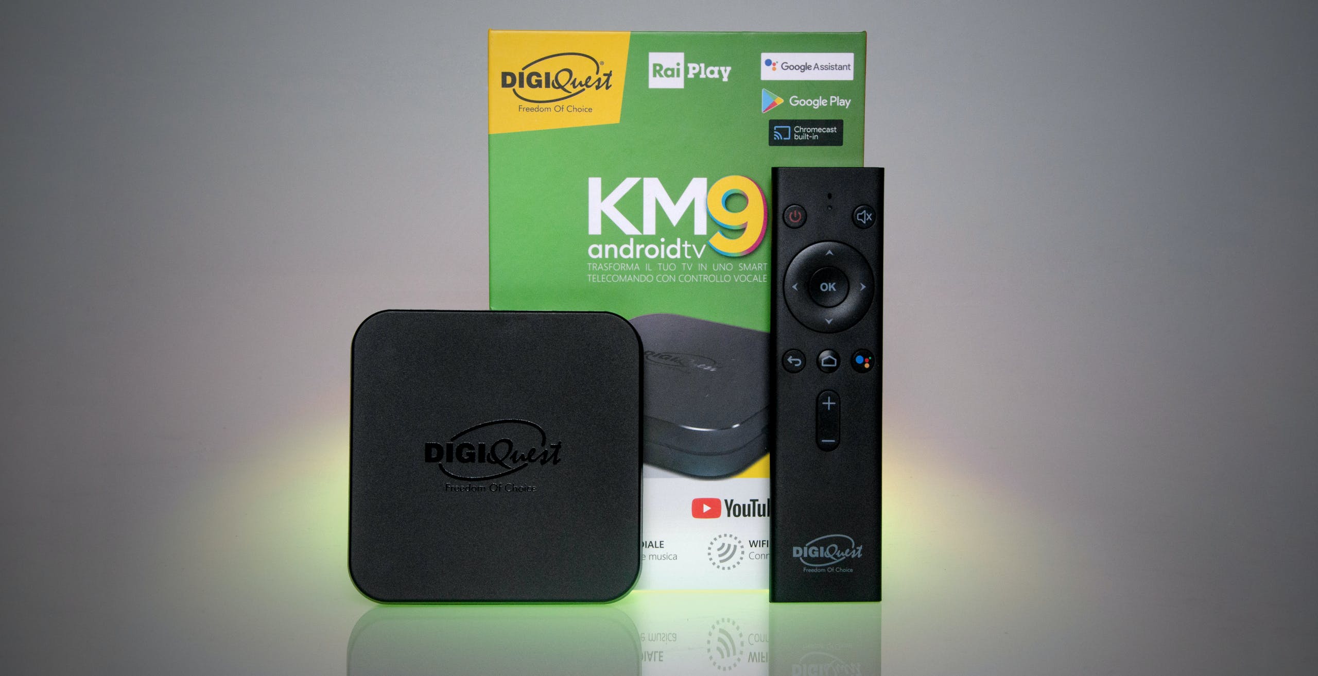 Al momento stai visualizzando Test Digiquest KM9: un box Android TV che guarda al passato anziché al futuro