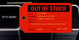 Scopri di più sull'articolo I bagarini tecnologici hanno guadagnato 40 milioni di dollari comprando e rivendendo schede video e console